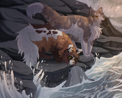Shaded - Complex Background - Additional character / (48€)